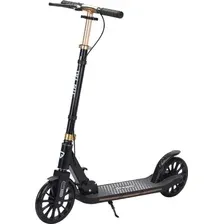 Двухколесный подростковый самокат Ricos Dart JSCT1 (черный)