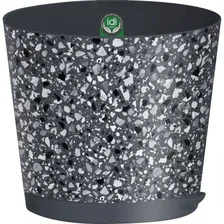Горшок Idi Land Stone Flower 221607035/01 (серый)