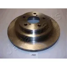 Тормозной диск JAPANPARTS DP-702 вентилируемый , задняя ось