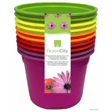 Набор горшков для рассады Color (9х6,8 см 10 шт.)