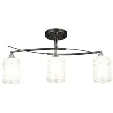Люстра Aitin-Pro НПБ 02-3x60-101 / K2351/3 (черный/хром)
