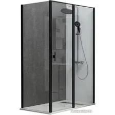 Душевой уголок Allen Brau Priority 90x80 304204 (черный браш)