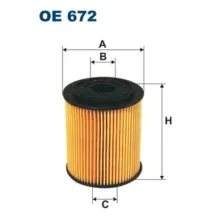Масляный фильтр Filtron OE672