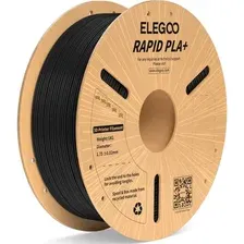 Филамент Elegoo RAPID PLA+ (1.75 мм, 1 кг, черный)
