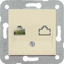 Розетка Viko Karre / 90967213 (кремовый)
