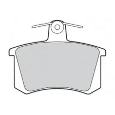 Тормозные колодки дисковые задняя ось VALEO 302340