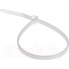 Стяжка для кабеля Rexant 07-0100-4 (100шт, белый)