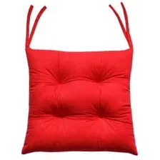 Подушка на стул MATEX Velours / 34-254 (ярко-красный)