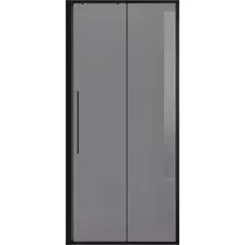 Душевая дверь Niagara NG-85-11TB 110x195 (черный матовый/тонированное стекло)