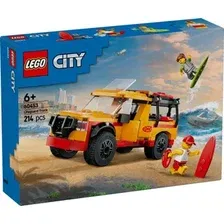 Конструктор LEGO City 60453 Спасательный внедорожник на пляже