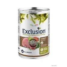 Консервы для собак "Monoprotein Formula Turkey" (400 г; индейка)