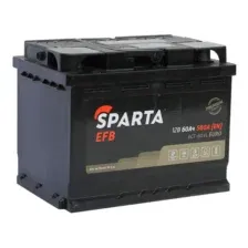 Автомобильный аккумулятор SPARTA EFB  6СТ-60  Евро, обратная полярность, 560А