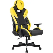 геймерское кресло Бюрократ Knight Thunder 5X, желтый