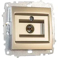 Розетка телевизионная Elbi Zena-Vega 609-011400-246 (титан)