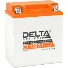 Мотоциклетный аккумулятор Delta CT 1207.1 (7 А·ч)