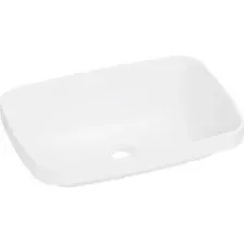 Умывальник Belux Джаз 540 Прямоугольник (18, белый матовый/Solid Surface)