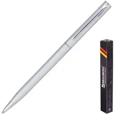 Ручка шариковая BRAUBERG Delicate silver 141401