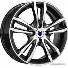 Литые диски K&K Samara 16x6" 5x114.3мм DIA 67.1мм ET 45мм Алмаз черный