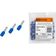 Наконечник-гильза для кабеля TDM Electric SQ0512-0014 (100 шт)