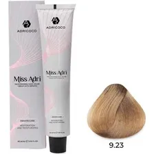 Крем-краска Adricoco Miss Adri 9.23 (100мл, очень светлый блонд перламутровый золотистый)