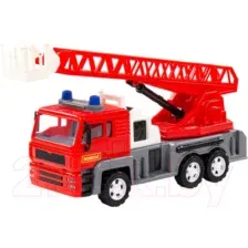 Автомобиль-вышка Полесье Алмаз Пожарный / 86723 (инерционный)