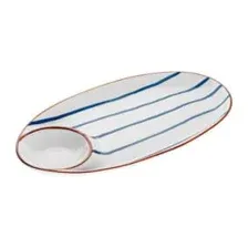 Блюдо керамическое, 33х17.5х2.8 см, серия MARINE, PERFECTO LINEA