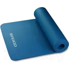 Коврик для йоги и фитнеса Indigo Sport NBR IN104 (синий)