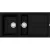 Кухонная мойка Elleci Best 475 Black K86