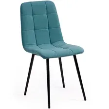 стул кухонный Tetchair Chilly Max Black, темно бирюзовый