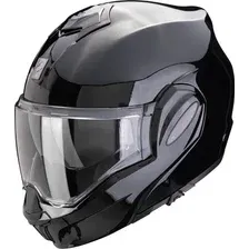 Мотошлем Scorpion Exo Exo-Tech Evo Pro Solid (р. S, черный металлик)