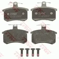 Тормозные колодки дисковые задняя ось TRW GDB1163