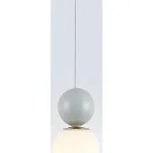 Подвесная люстра Ambrella light LH53101 BS/GR/FR (латунь/серый/белый матовый)