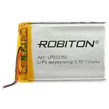 Аккумулятор Robiton LP233350 310mAh 1 шт