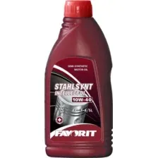 Моторное масло FAVORIT STAHLSYNT Intellect DI 10W-40 1л CI-4/SL