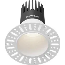 Точечный светильник Maytoni Dip DL120-10W-4K-TRS-W