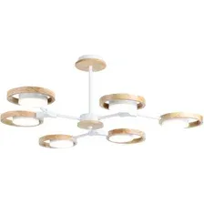 Люстра средней высоты Ambrella light FL51615/6 WH/LW