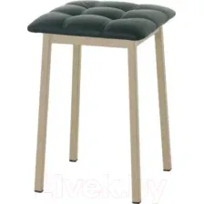 Табурет AMC Comfort 7К10.9 (кожзам зеленый/капучино)