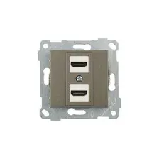 Розетка HDMI Mutlusan Rita 2200-458-0186 (антрацит)