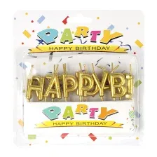 Набор свечей Darvish Happy Birthday DV-H-1111
