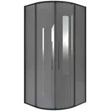 Душевой уголок Niagara NG-2827-34BLACK 100x100x195 (черный матовый/тонированное стекло)