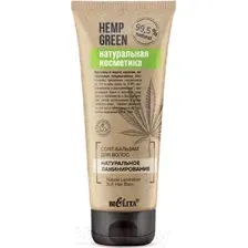 Бальзам для волос Belita Hemp Green Софт натуральное ламинирование (200мл)
