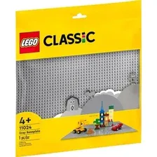 Набор деталей LEGO Classic 11024 Серая базовая пластина