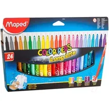 Фломастеры Maped Color Peps (24шт)