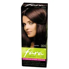 Крем-краска для волос, тон 305 Каштан FARA Natural Colors
