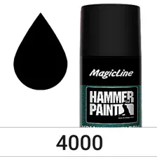 Magicline - Краска по металлу (молотковая) черный, 265г / ML4000
