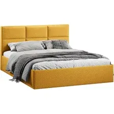 Кровать Трия Стелла Тип 1 c ПМ 180x200 (экомех Barni Curcuma)
