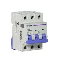 Выключатель автоматический Dr.Ferz FMB-C 10kA 3P 32 C 21100140FERZ