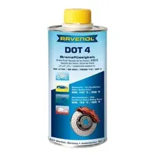 Тормозная жидкость Ravenol DOT-4 1л