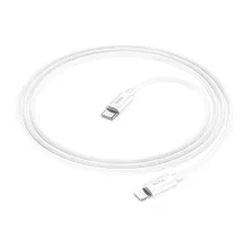 Зарядный кабель Hoco X87 Type-C to Lightning (белый)