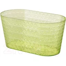 Кашпо Form-Plastic Diament Petit 3796-T09 (лимонный)